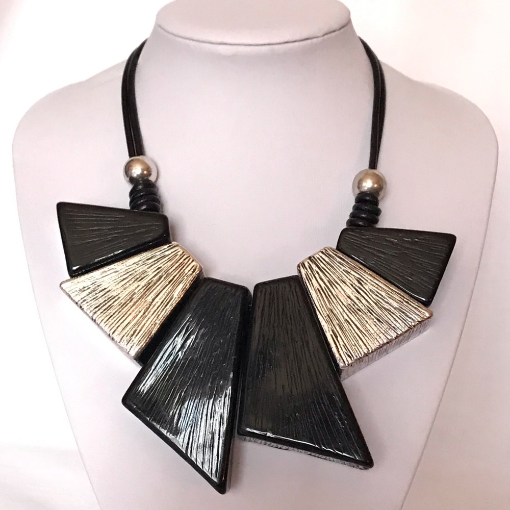Geometric Puzzle necklace